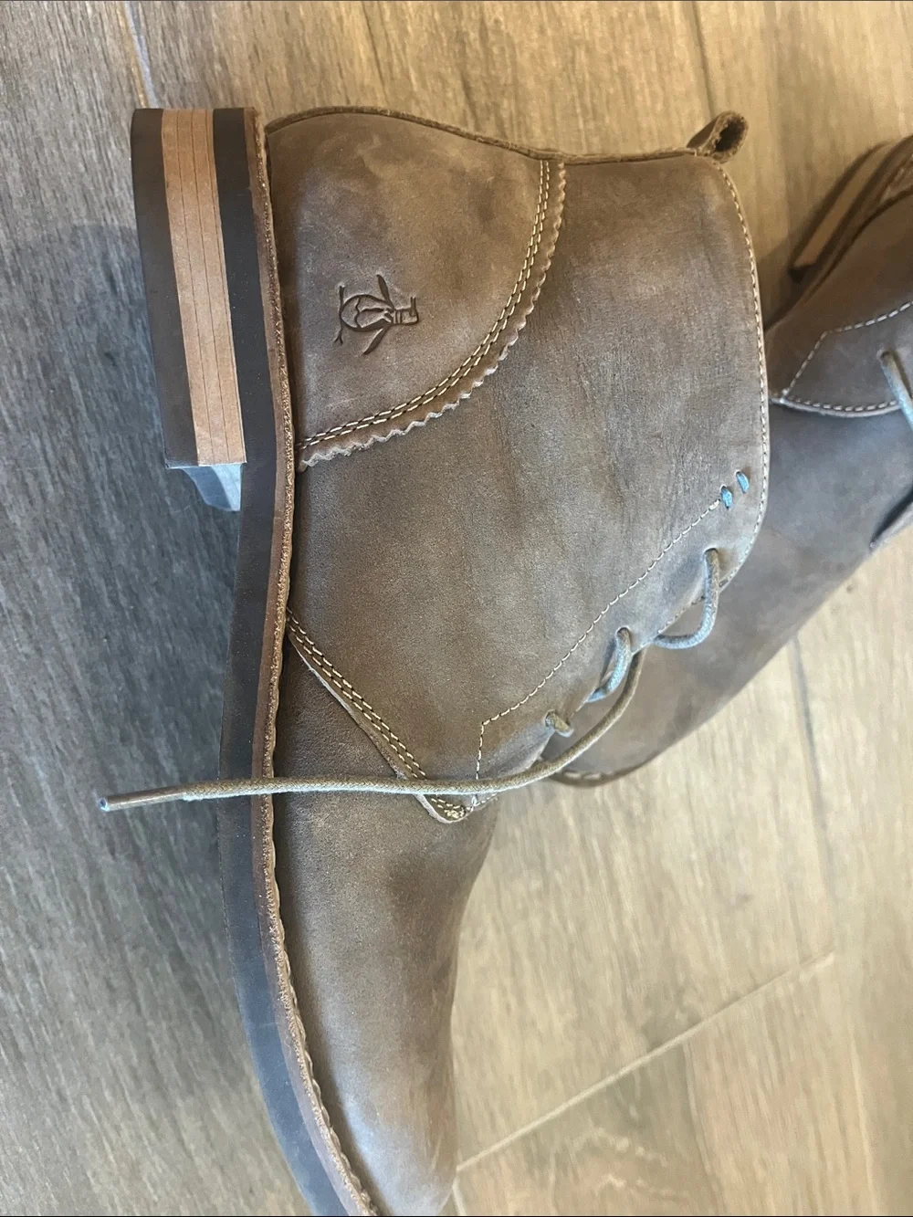 Original Penguin Men's Taupe Chukka Boots